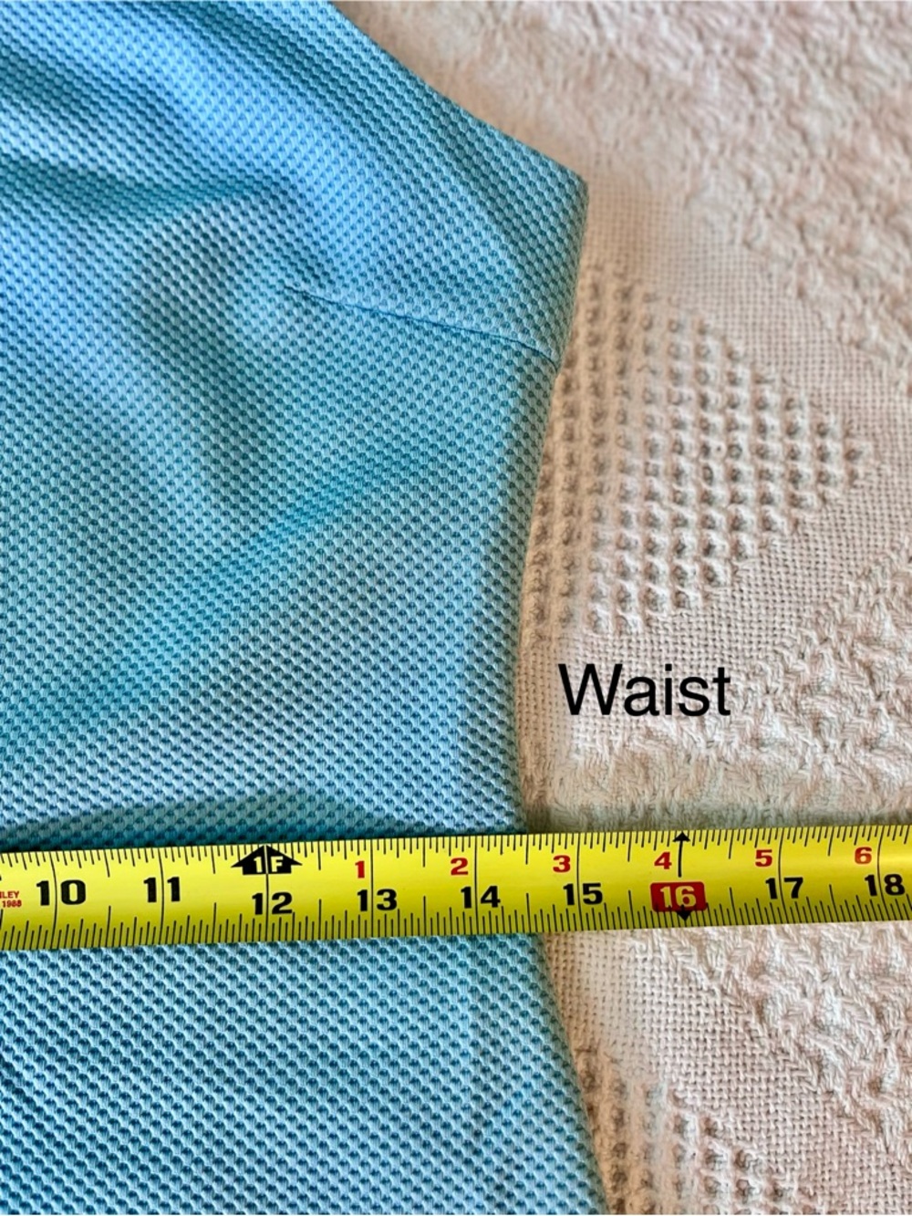 She & Sky Light Blue Spaghetti-Strap Shift Dress Tennis Country Club Summer - Picture 5 of 6